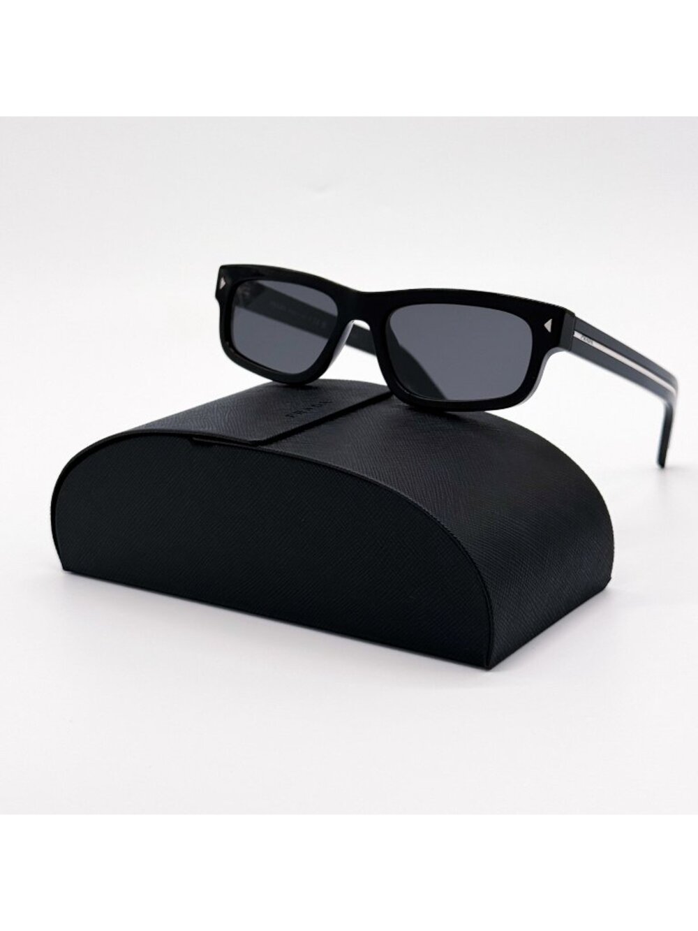 NEW PRADA SUNGLASSES PRB11S 16K731 BLACK MEN EYEWEAR PR B11S 16K731, SPR B11S